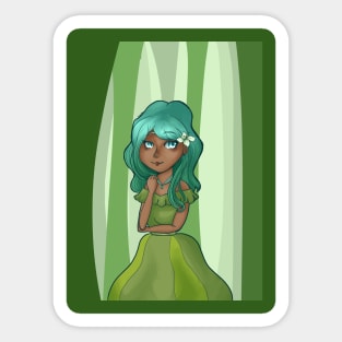 Elfie - Forest Girl Sticker